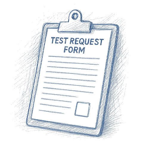 TEST REQUEST FORM