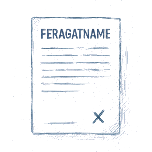 FERAGAT BEYAN FORMU (GEREKİRSE)